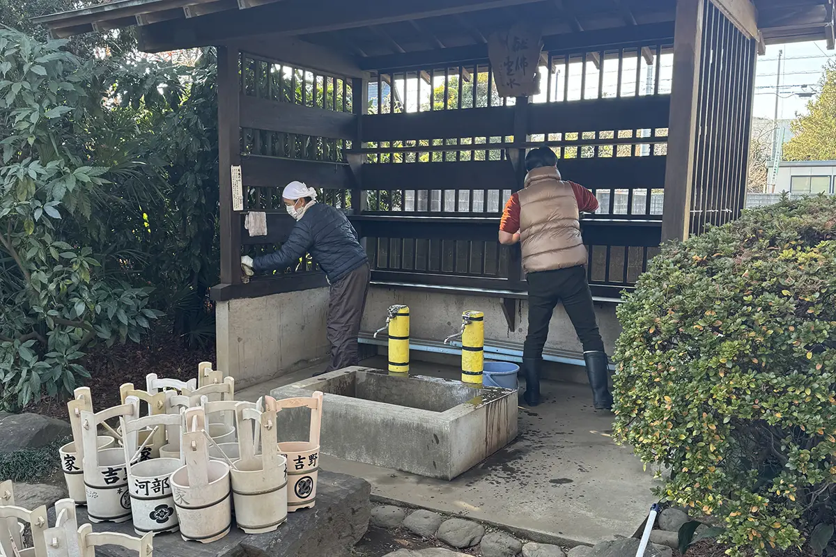 境内をお掃除する会のイメージ